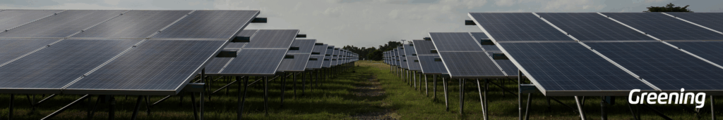 Photovoltaikanlage mit 17 MWp in Wilhelmshaven zur erneuerbaren Stromerzeugung in Zusammenarbeit mit Uniper