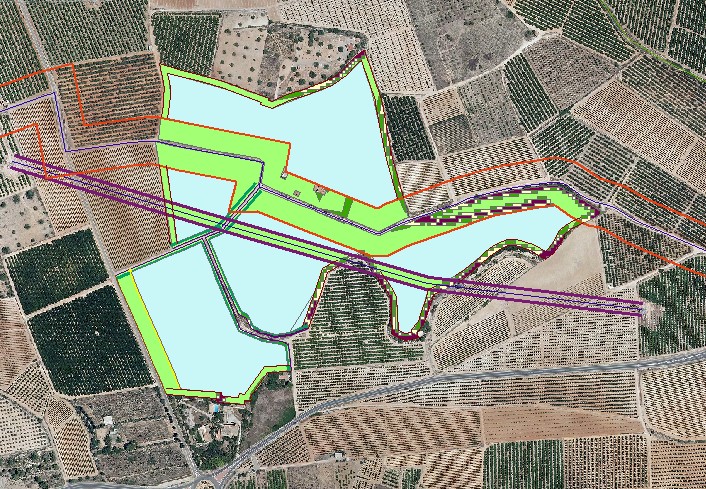 estudio del terreno para el desarrollo de la planta fotovoltaica en Godelleta