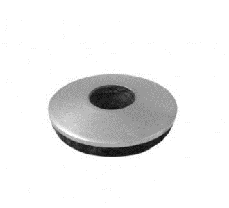 arandela de silicona+metal cincada