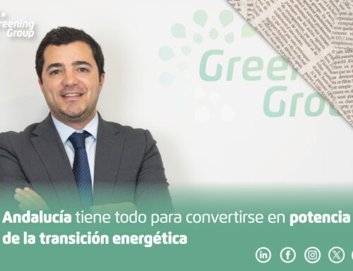 Ignacio Salcedo para Grupo Joly: “Andalucía tiene todo para convertirse  en potencia de la transición energética”