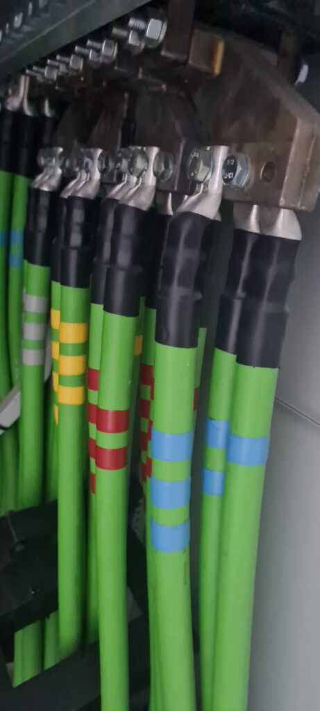 colocación onductores