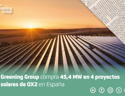 Greening Group compra 45,4 MW en 4 proyectos solares de OX2 en España