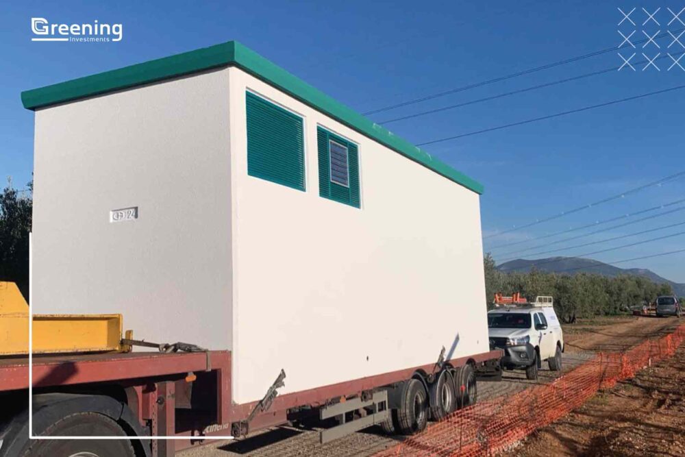 Caseta transformación -Parque Fotovoltaico de 1,5 MW Albolote