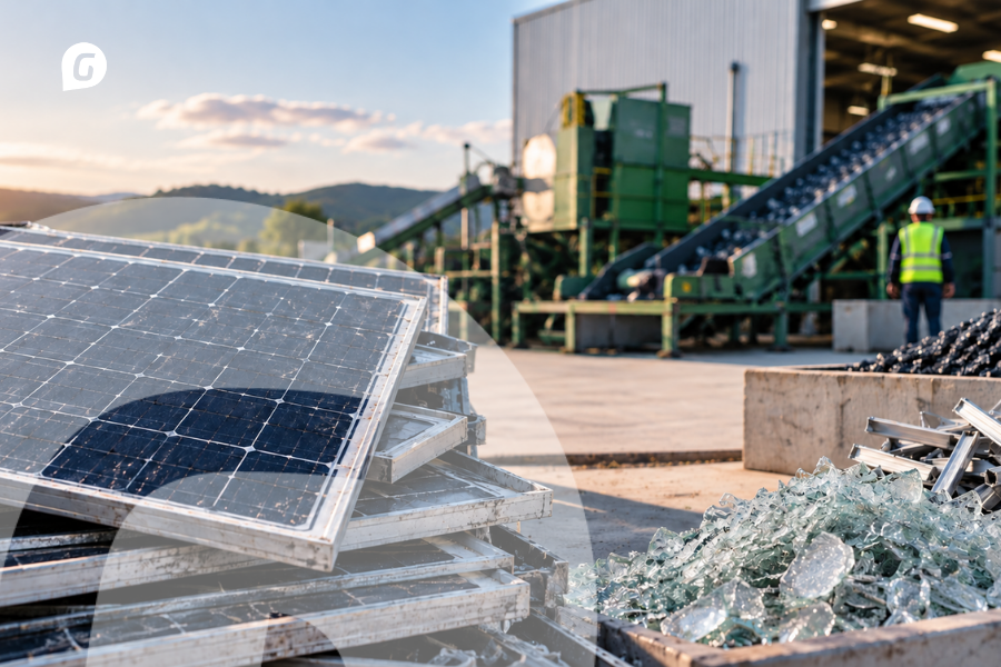 Reciclaje de paneles solares en España