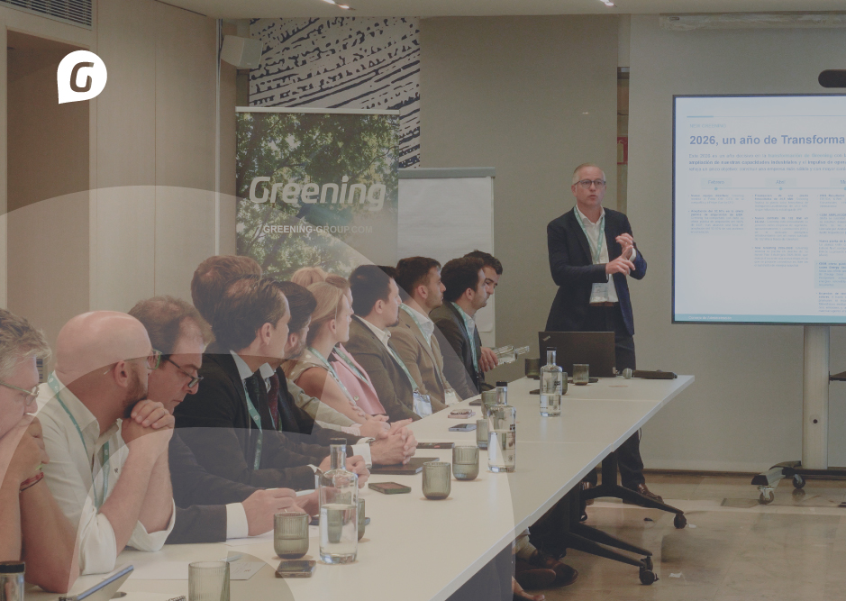 Presentación corporativa de Greening sobre su nueva etapa estratégica
